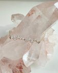 Diamond Bar Bracelet – 14K Yellow Gold, 1/3 CTW Constellation Design - Camille Jewelry