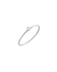Diamond Bezel Accent Stackable Ring - Camille Jewelry