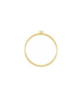 Diamond Bezel Accent Stackable Ring - Camille Jewelry