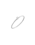 Diamond Bezel Accent Stackable Ring - Camille Jewelry