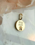 Diamond Paw Print Charm in 14K Gold for Dog and Cat Moms - Camille Jewelry