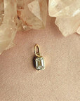 Lab Grown Diamond Charm in Solid 14K Gold - Camille Jewelry