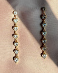 Linear Dangle Earrings - Camille Jewelry