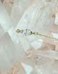 Marquise Diamond Bracelet – Gold 1/4 CTW Lab - Grown Diamond, 6.5–7.5 - Camille Jewelry