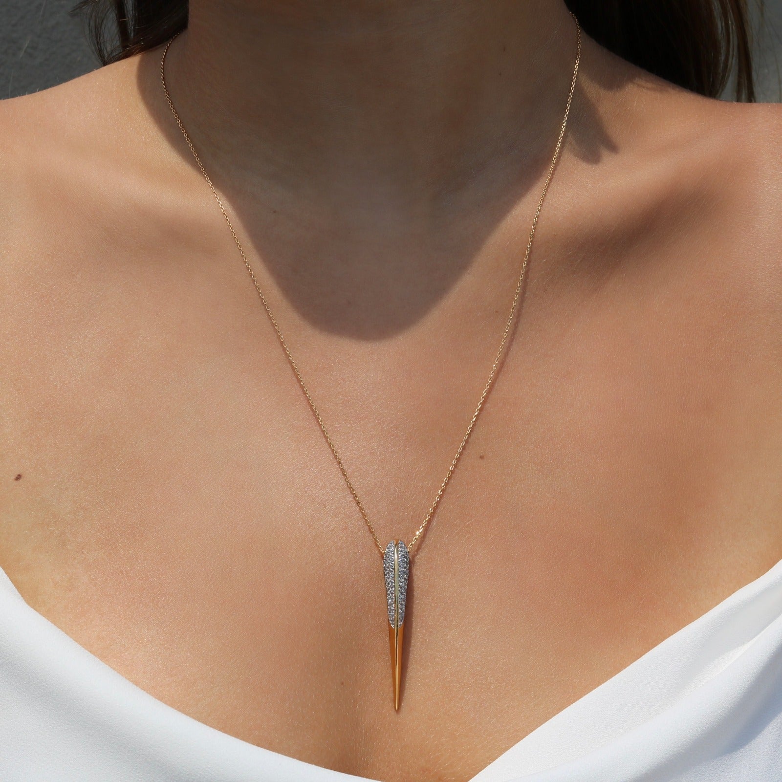 Phoenix - Large Beak Necklace - Camille Jewelry