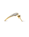 Phoenix Bird Beak Stud Earrings - Camille Jewelry
