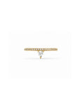 Skinny Trillion Pavé Stacking Ring in 18K Gold Vermeil - Camille Jewelry