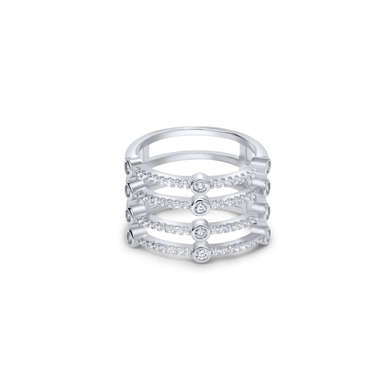 Sterling Silver Stack Ring - Camille Jewelry