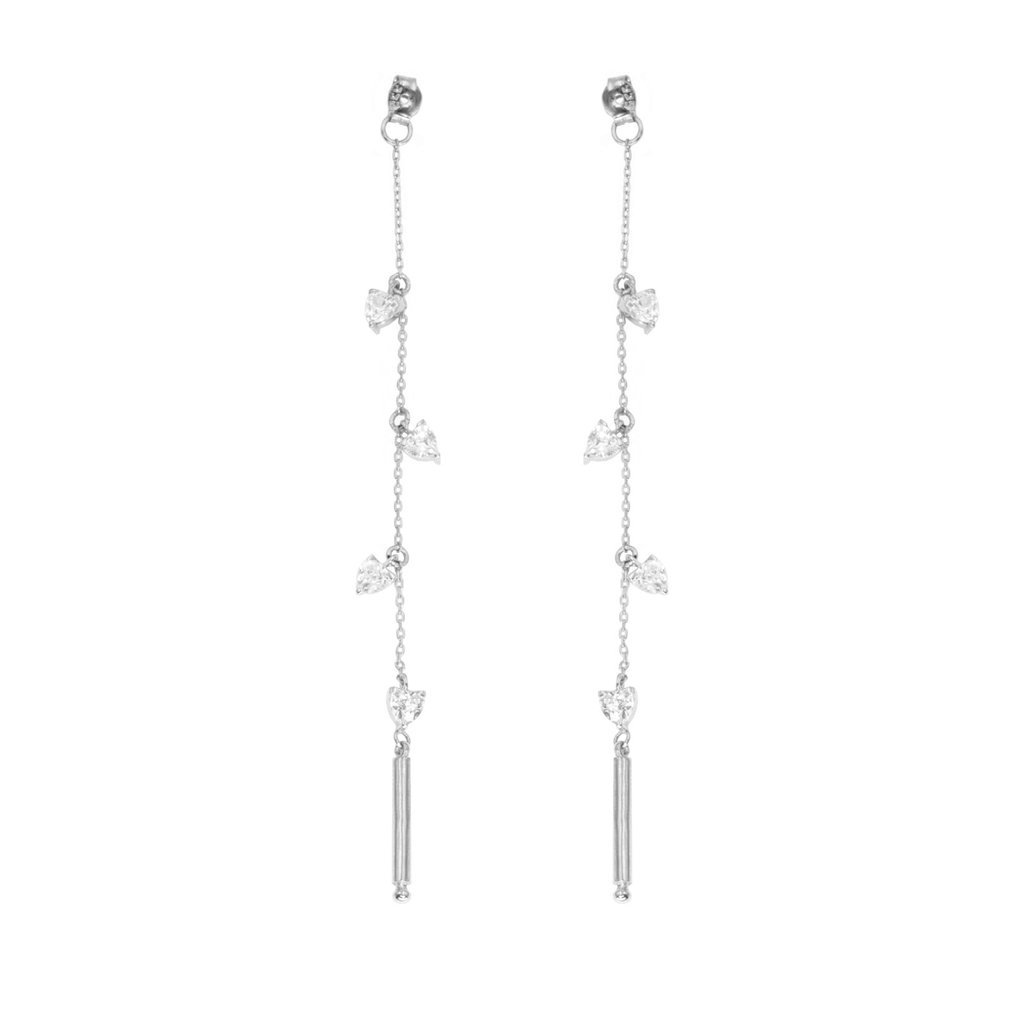 Theia - Vermeil &amp; Sterling Linear Earring &quot;Backs&quot; - Camille Jewelry