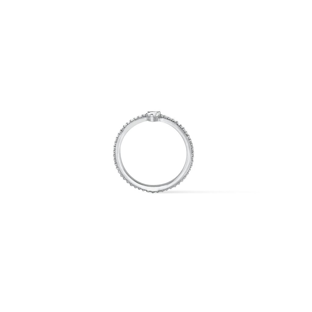 Theia - Vermeil &amp; Sterling Silver Micro Pave Ring - Camille Jewelry