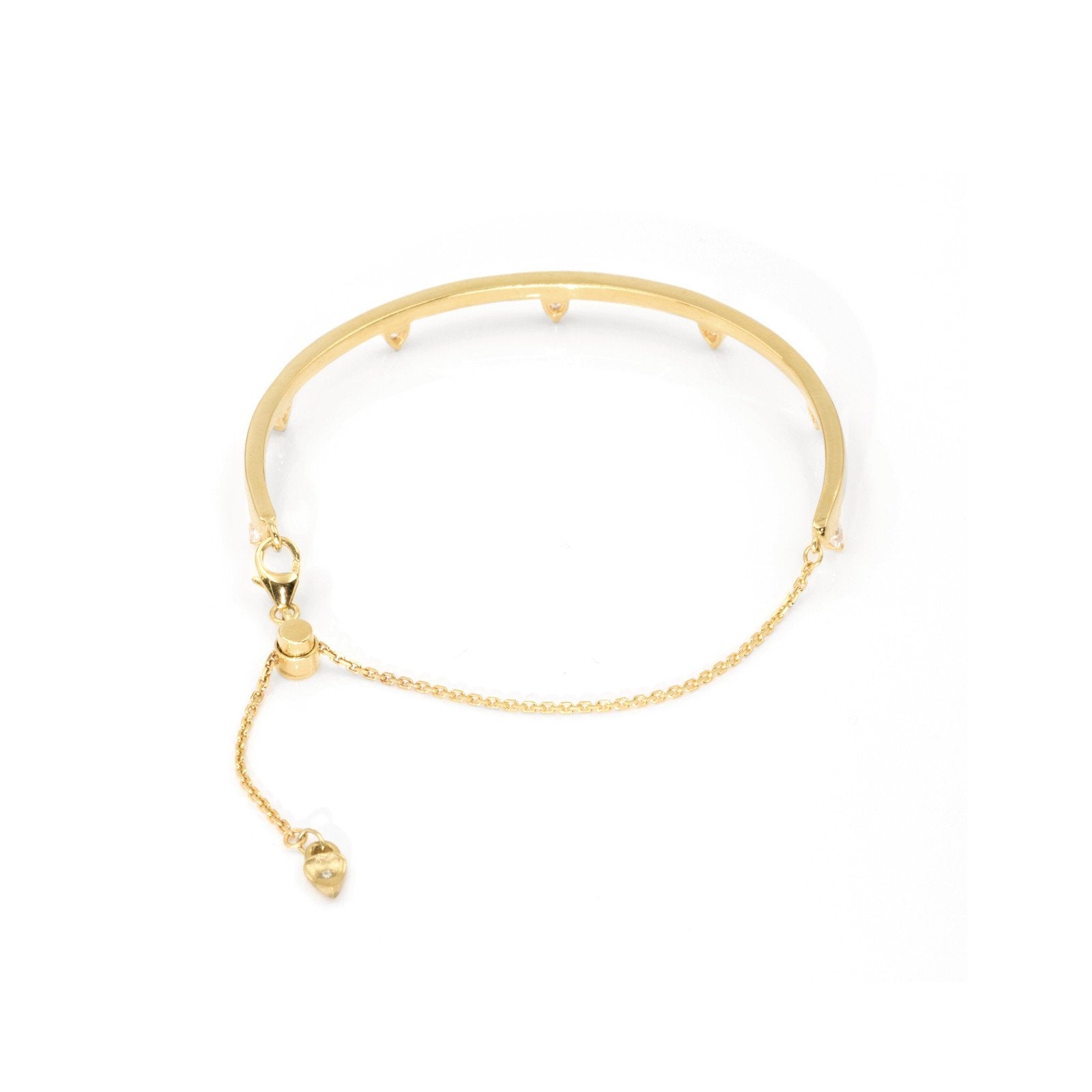 Theia - Vermeil & Sterling Silver Station Bracelet - Camille Jewelry