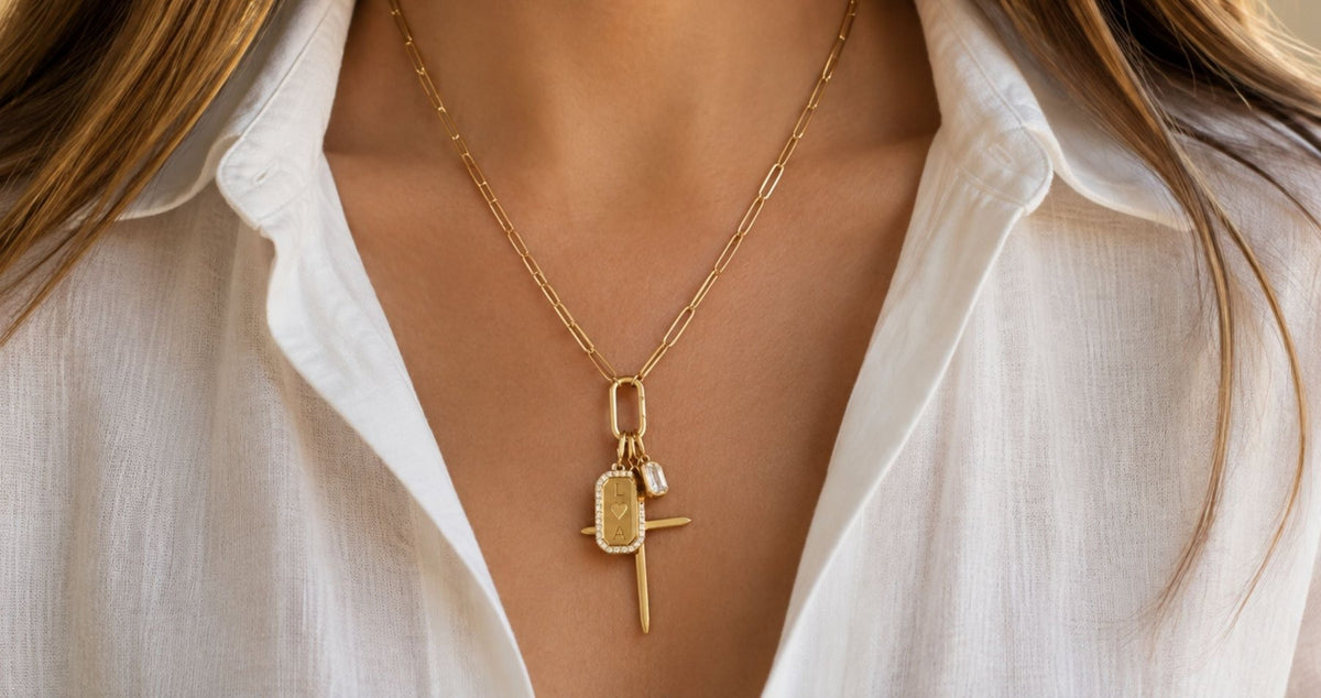 Gold Necklaces - Camille Jewelry