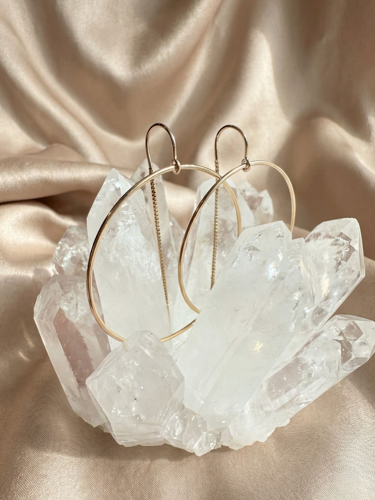 Gold and Silver Hoop Earrings for Every Day - Camille Jewelry