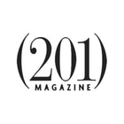 Logo of (201) Magazine on a white background for Camille Jewelry News Media Feature. 
