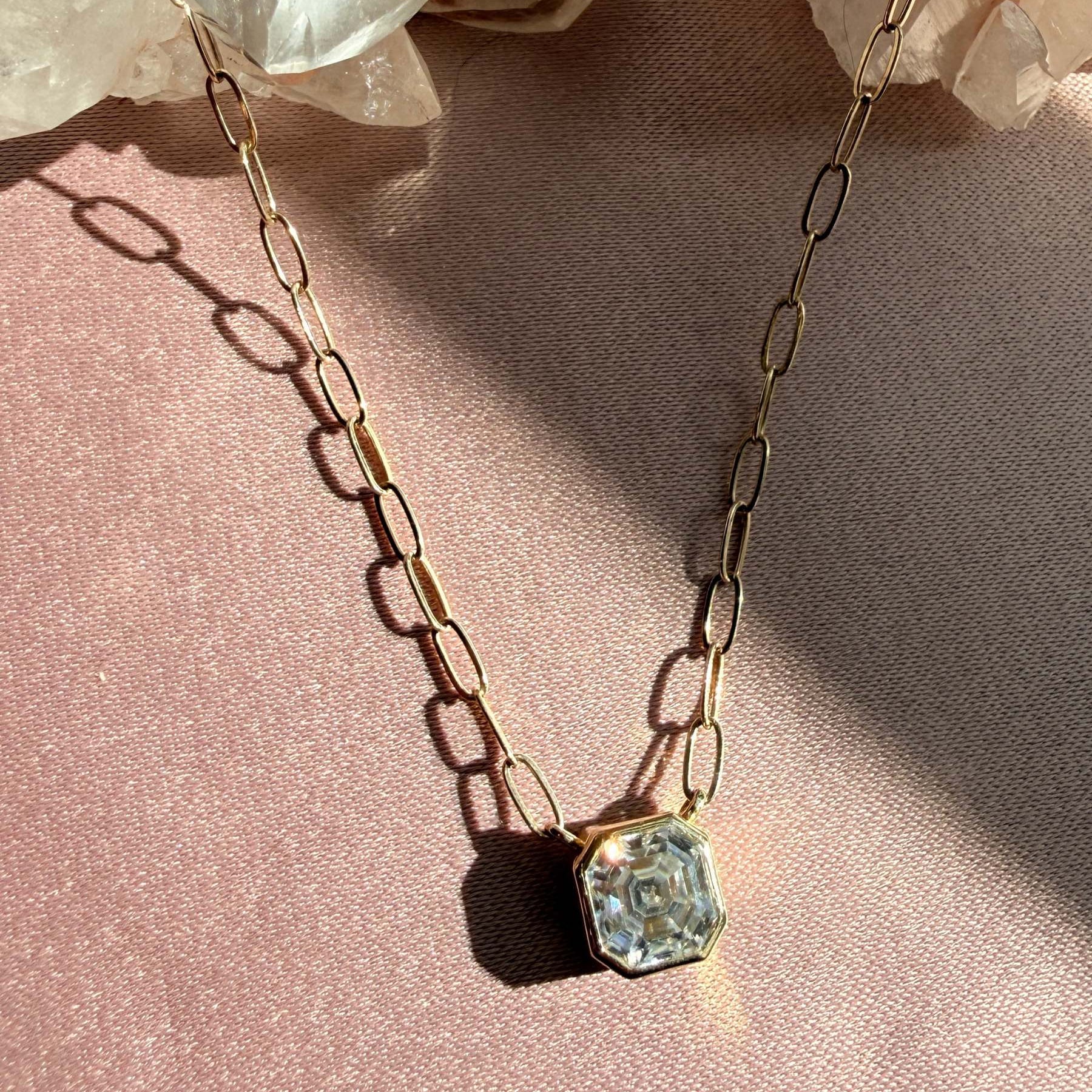 Everyday gold chain necklace by Camille Jewelry