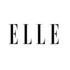Black 'ELLE' logo on a white background