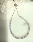Adjustable Sterling Silver Tennis Bracelet - Camille Jewelry