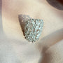 Baguette Sterling Silver Cocktail Ring – Luxury Statement Jewelry - Camille Jewelry