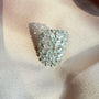 Baguette Sterling Silver Cocktail Ring – Luxury Statement Jewelry - Camille Jewelry