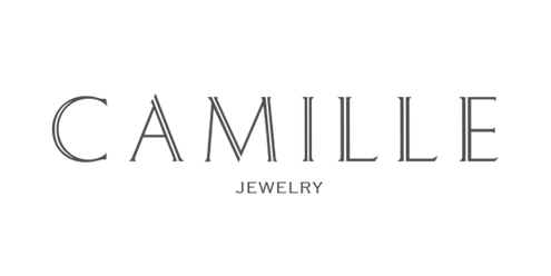 dark grey logo Camille Jewelry for header