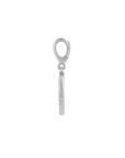 Diamond Pavé Disc Charm in Solid 14K Gold - Camille Jewelry