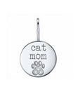 Diamond Paw Print Charm in 14K Gold for Dog and Cat Moms - Camille Jewelry
