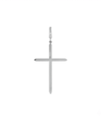 Gold Cross Charm in Solid 14K Gold - Camille Jewelry