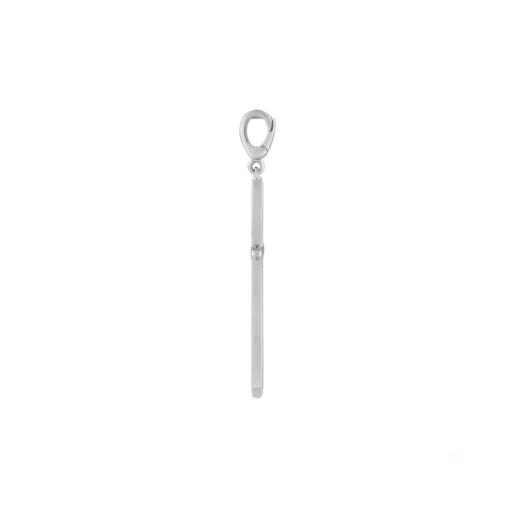 Gold Cross Charm in Solid 14K Gold - Camille Jewelry