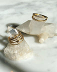 Gold Filled Bezel Ring in 14K Gold Filled - Camille Jewelry