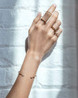 Gold Filled Bezel Ring in 14K Gold Filled - Camille Jewelry