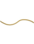 Gold Filled Curb Chain Bracelet in 14K Gold - Camille Jewelry