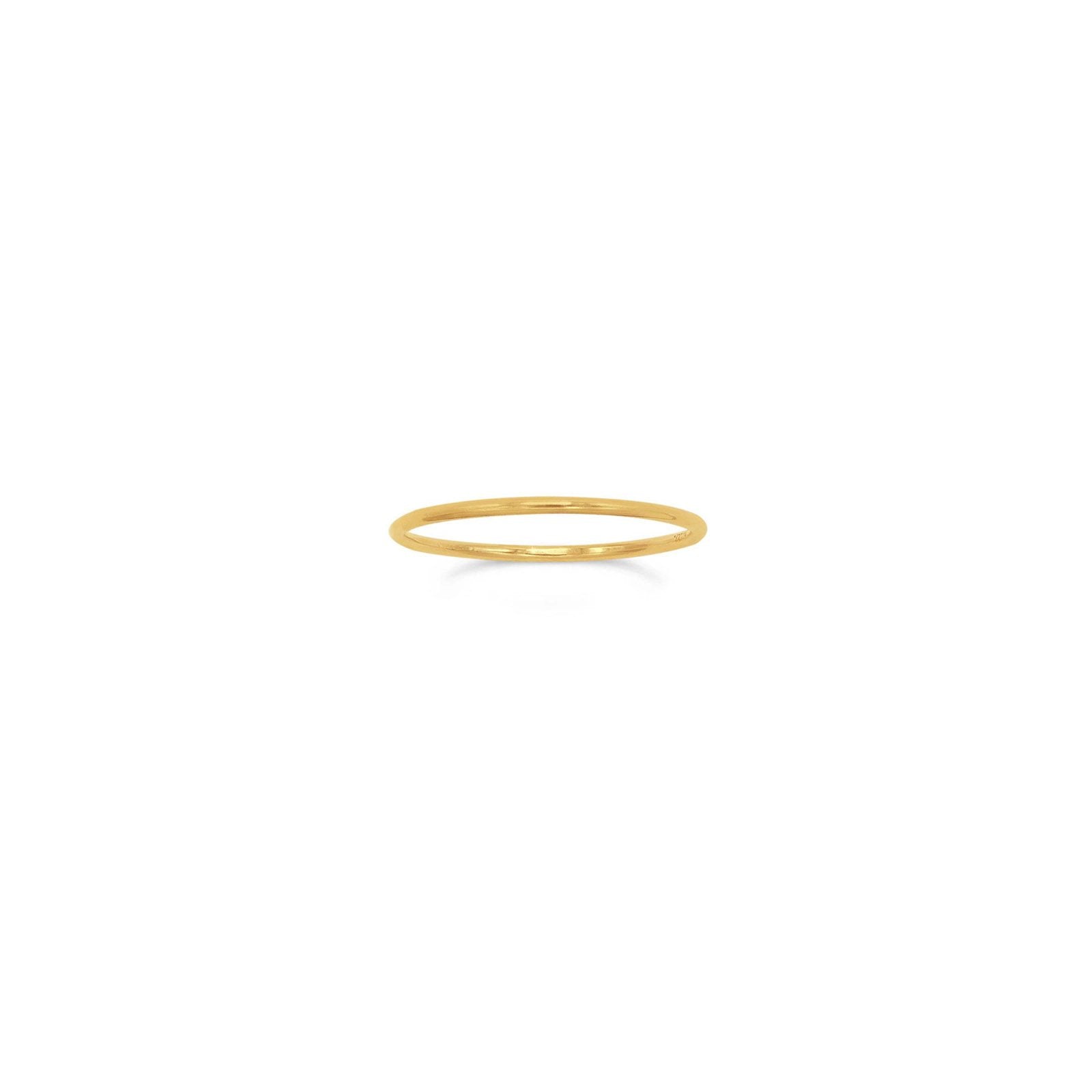 Gold Filled - Delicate Wire Stack Ring - Camille Jewelry