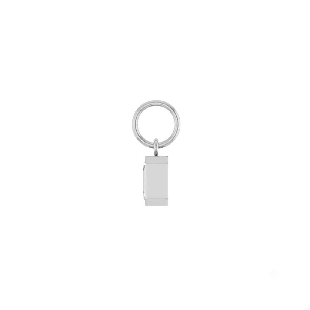 Lab Grown Diamond Charm in Solid 14K Gold - Camille Jewelry