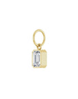 Lab Grown Diamond Charm in Solid 14K Gold - Camille Jewelry