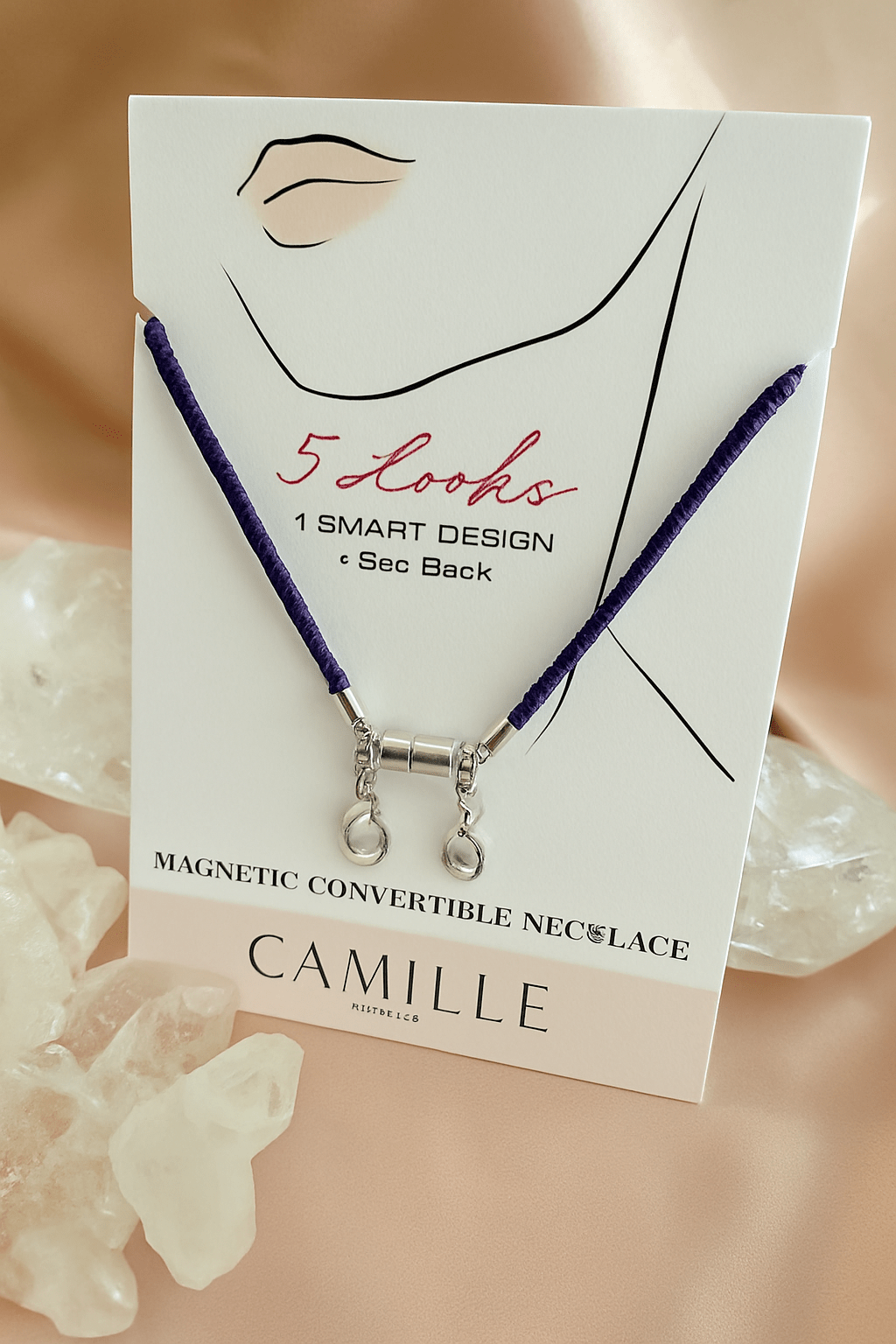 Magnetic Lanyard — Colorful. Convertible. Cleverly Crafted. - Camille Jewelry