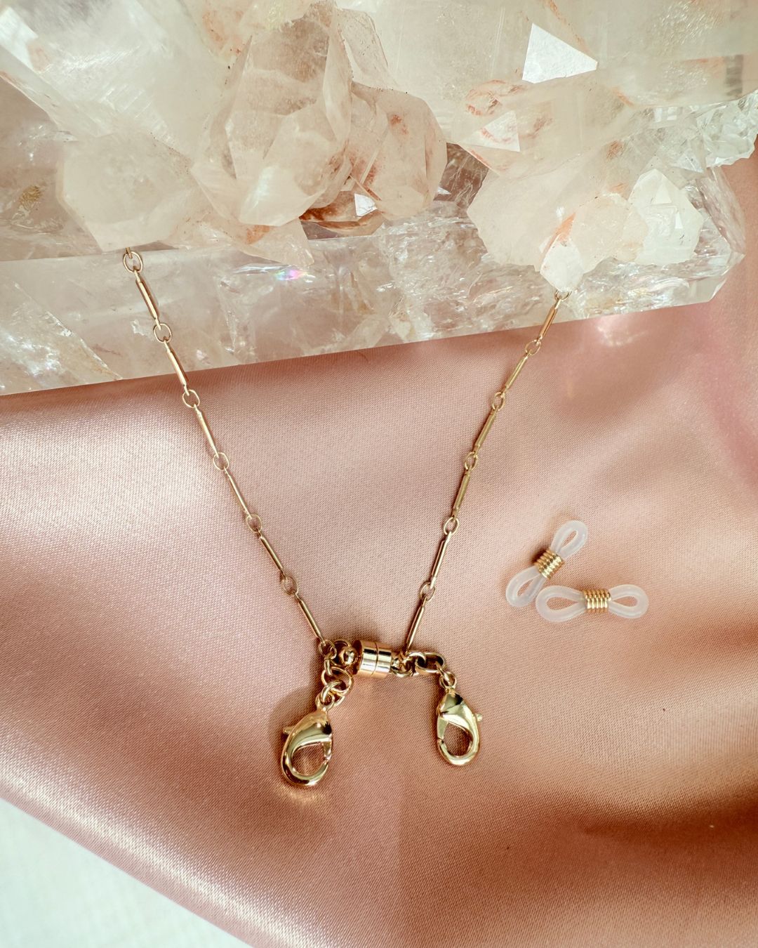 Magnetic Necklace – Convertible Bar Chain - Camille Jewelry