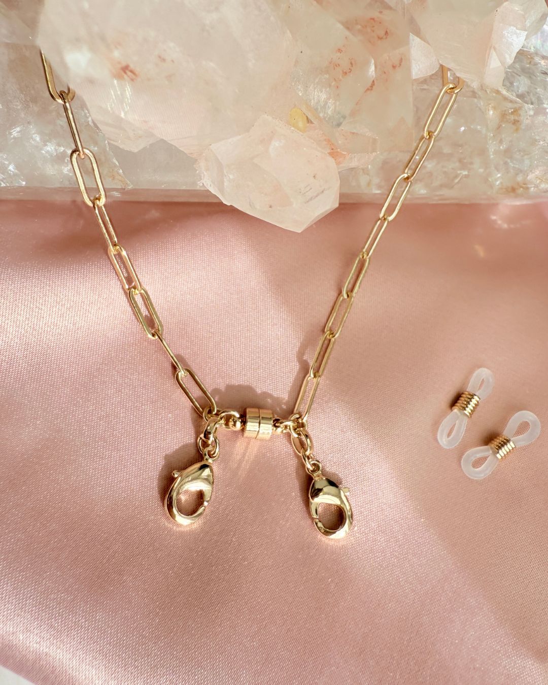 Magnetic Necklace – Convertible Paperclip Chain - Camille Jewelry