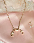 Magnetic Necklace – Convertible Snake Chain - Camille Jewelry