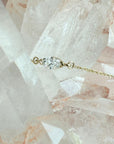 Marquise Diamond Bracelet – Gold 1/4 CTW Lab - Grown Diamond, 6.5–7.5 - Camille Jewelry