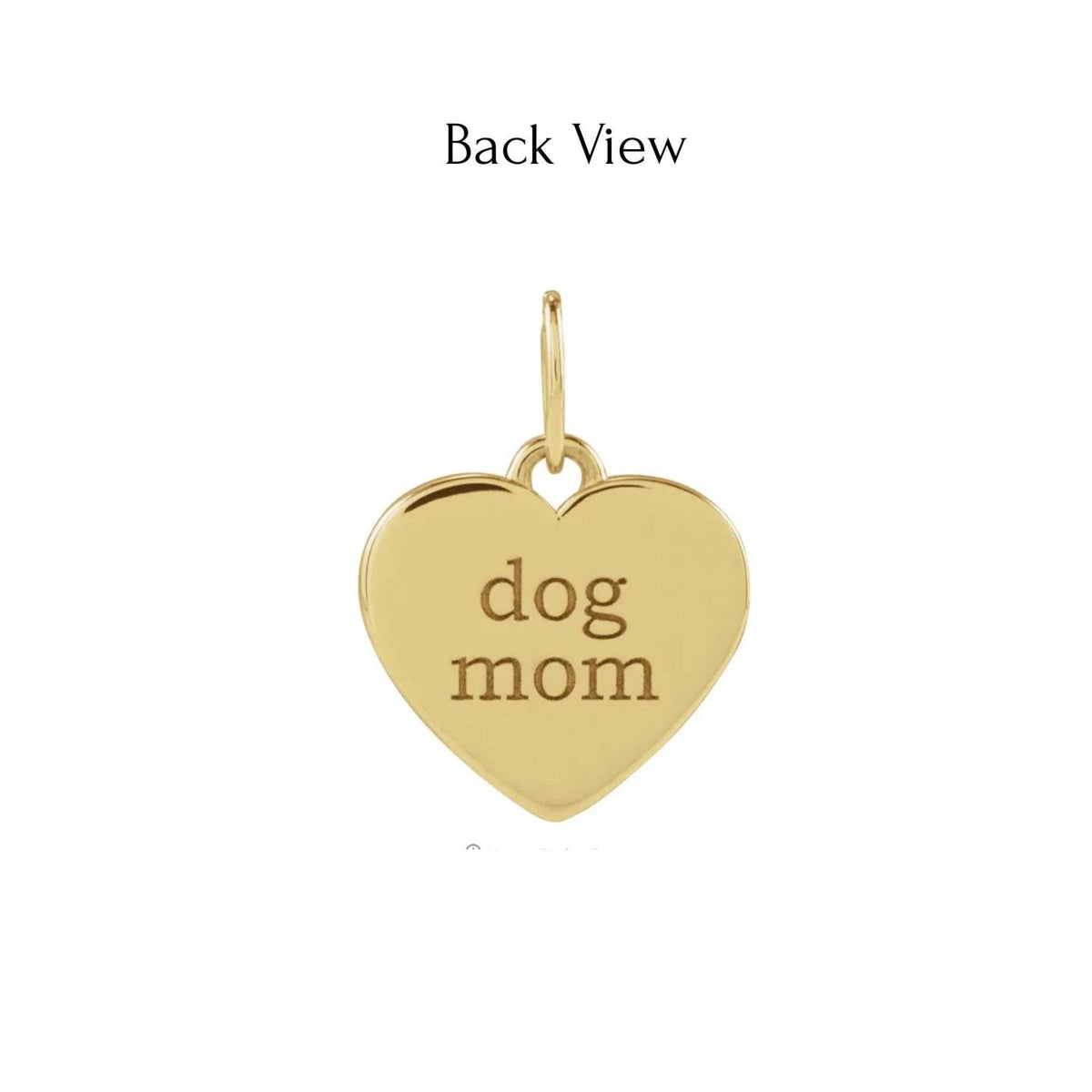 Paw Print Charm with Natural Diamonds in Solid 14K Gold - Camille Jewelry