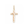 Pearl Cross Charm in 14K Gold Filled Clasp - Camille Jewelry