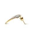 Phoenix Bird Beak Stud Earrings - Camille Jewelry