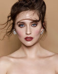 Phoenix Ear Wing Earrings – Gold-Plated Jasper Statement Jewelry - Camille Jewelry
