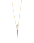 Phoenix Large Beak Necklace on a white background- Camille Jewelry