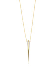 Phoenix Large Beak Necklace on a white background- Camille Jewelry