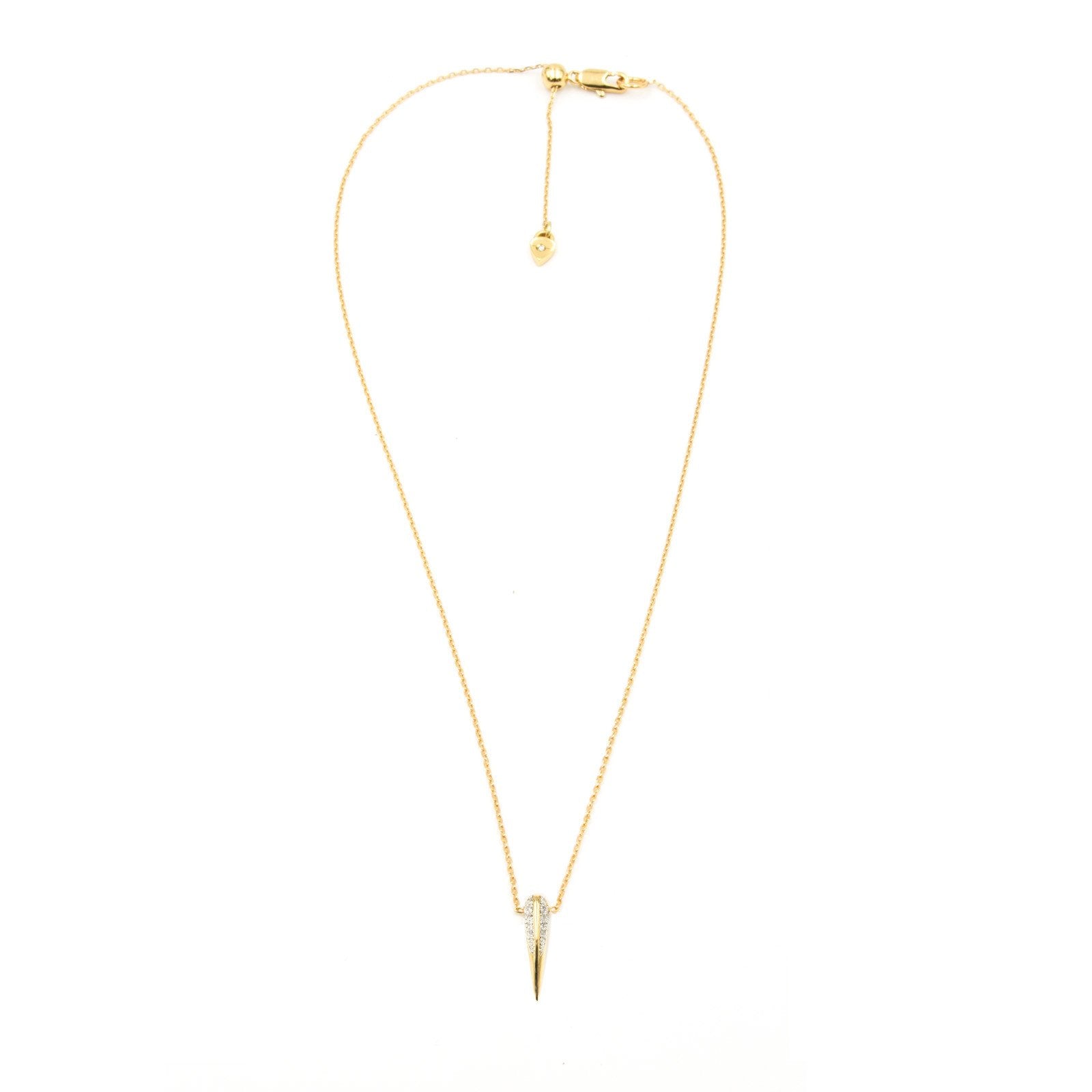 Phoenix- Small Gold Beak Necklace - Camille Jewelry