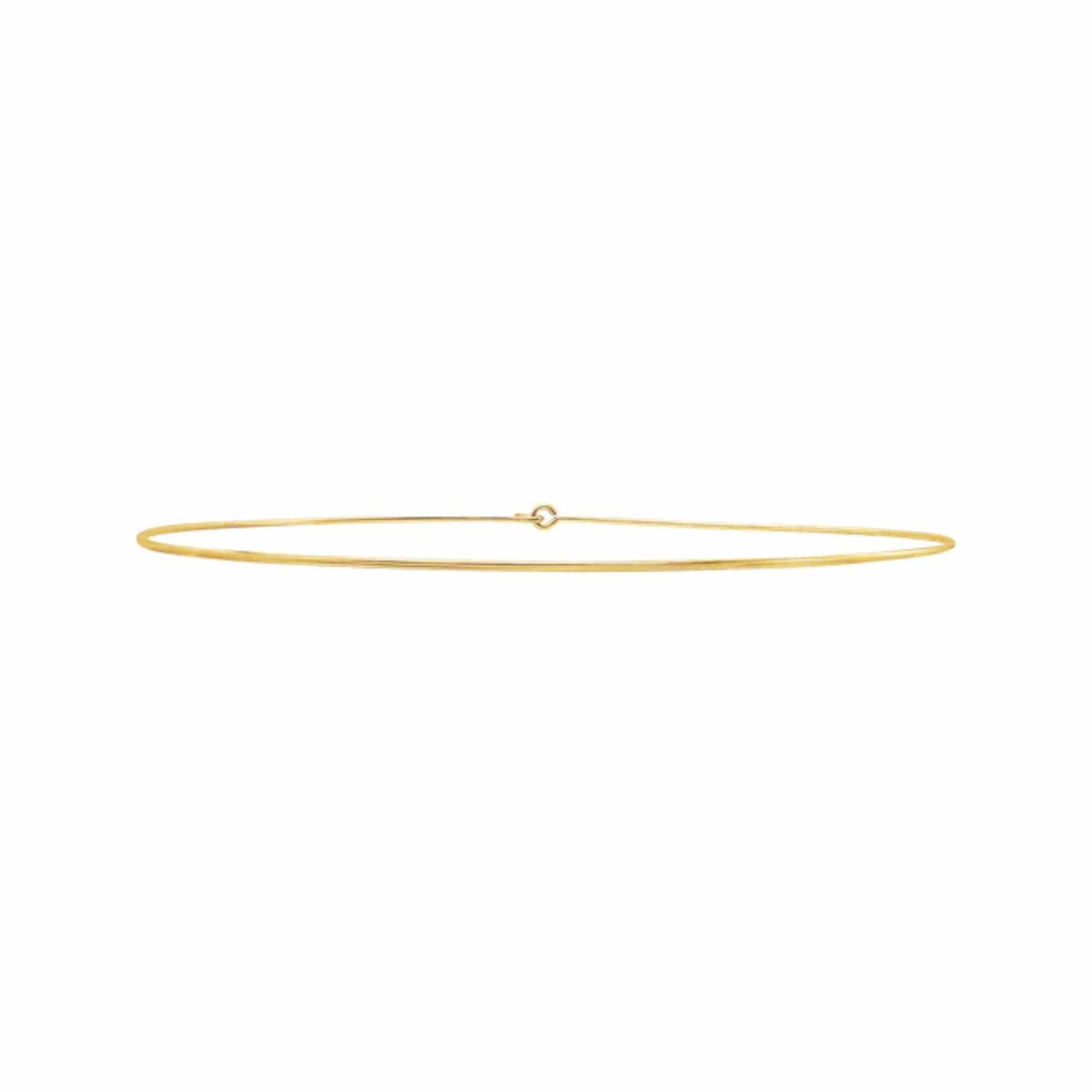 Plain Wire Choker in 14K Gold Filled - Camille Jewelry