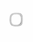 Skinny Square Ring in Gold Plated Sterling Silver