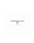 Skinny Trillion Pavé Stacking Ring in 18K Gold Vermeil - Camille Jewelry