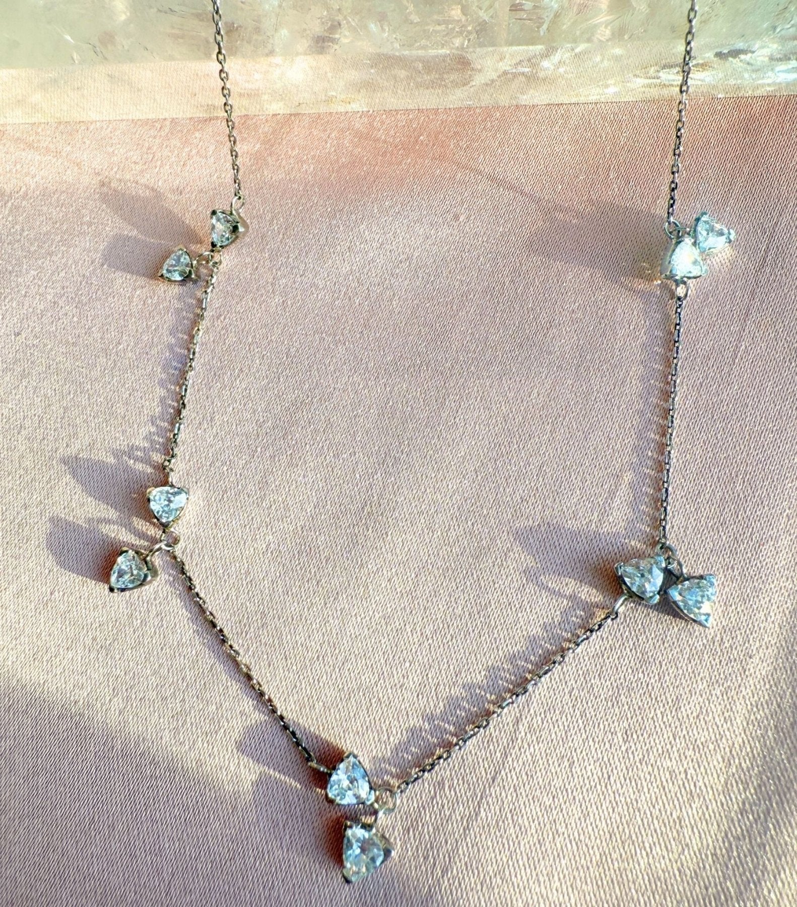 Sterling Silver Charm Necklace - Camille Jewelry